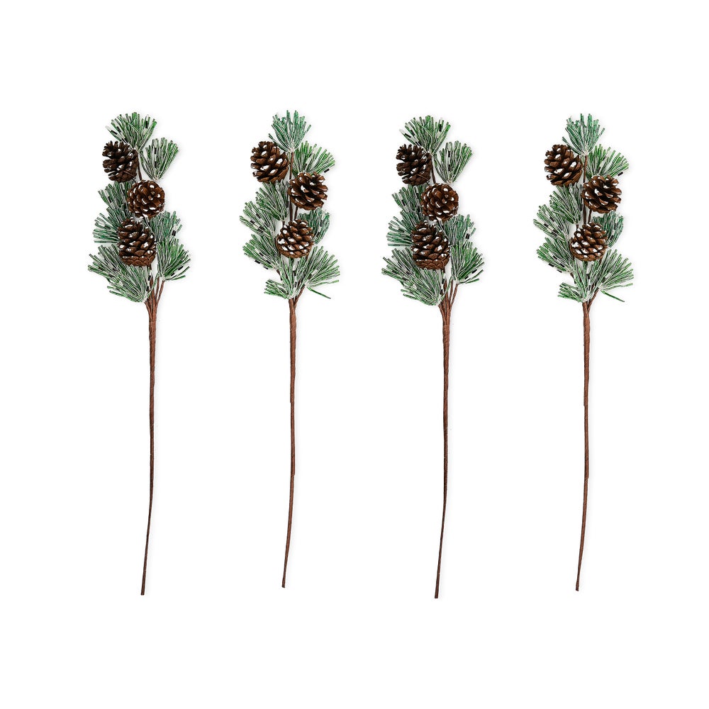 Pinecone Beaded Stems, Set of 4 mackenzie-childs Panama imagen 1