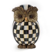 Courtly Check Owl