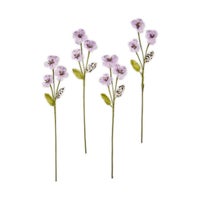 Beaded Floral Stems, Set of 4