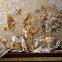 Winter White Stag - Resting