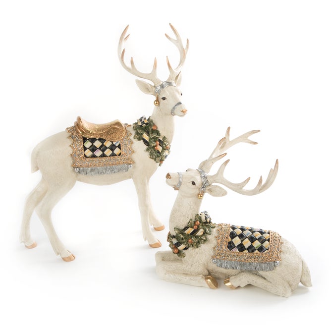 Winter White Stag - Resting image number 4