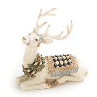 Winter White Stag - Resting