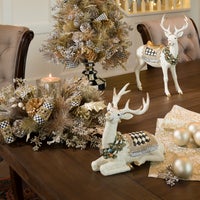 Winter White Stag - Standing