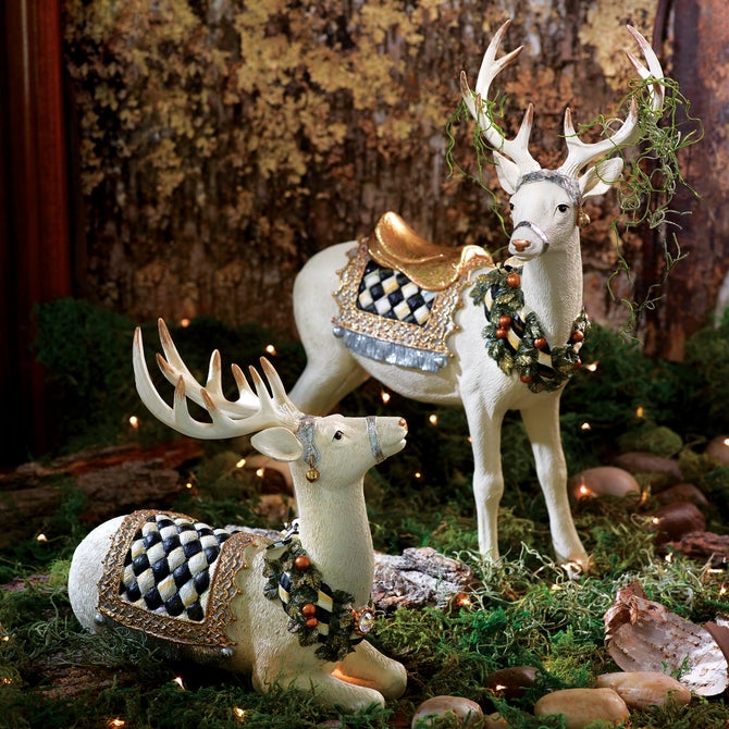 Winter White Stag - Standing image number 8