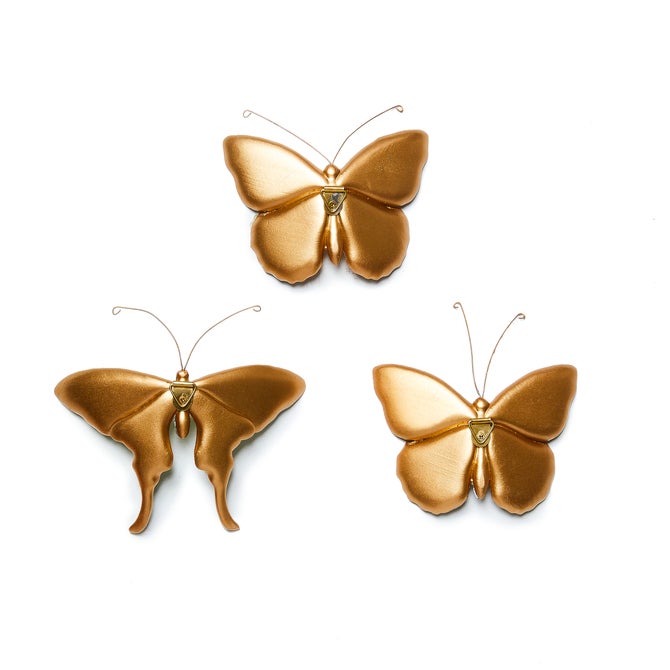 Butterfly Trio Wall Decor - Meadow image number 3
