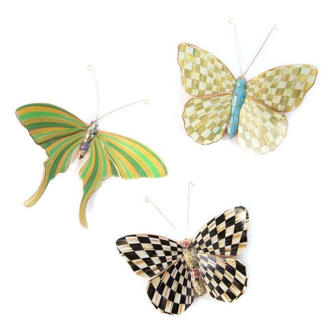 Butterfly Trio Wall Decor - Meadow image number 0