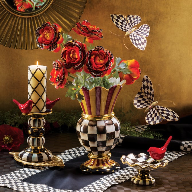 Courtly Check Butterfly Duo Wall Decor image number 2