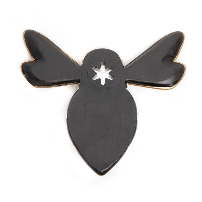 Courtly Check Bee Wall Decor image number 3