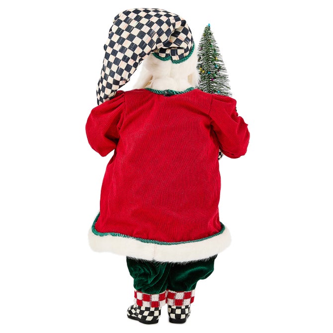 Check It Out Fabric Santa with Tree image number 1
