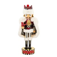 Tartan Cardinal Nutcracker