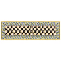 Courtly Check Purple & Green Washable Rug