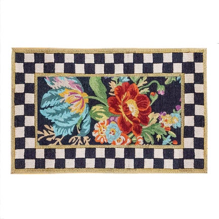 Flower Market 2' x 3' Washable Rug