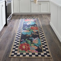 Flower Market 2'6" x 8' Washable Runner