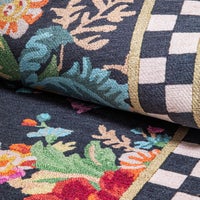 Flower Market 2'6" x 8' Washable Runner