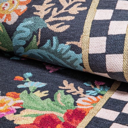 Flower Market 2'6" x 8' Washable Runner