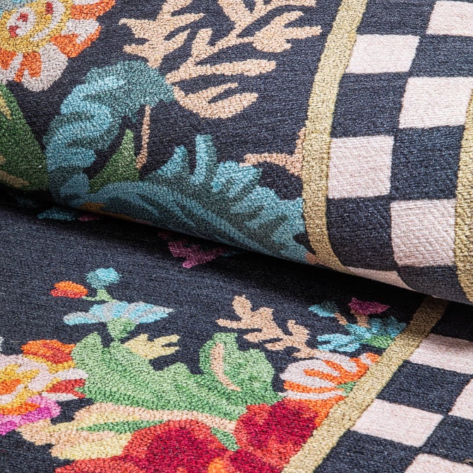 Flower Market 2'6" x 8' Washable Runner image number 1