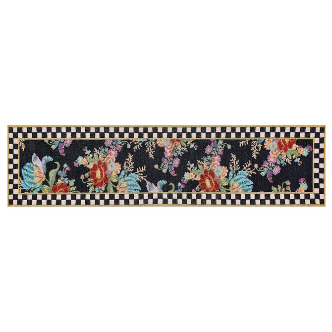 Flower Market 2'6" x 10' Washable Runner image number 0