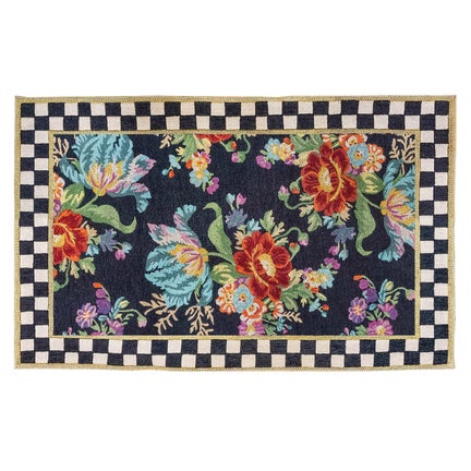 Flower Market 3' x 5' Washable Rug