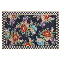Flower Market Washable Rug