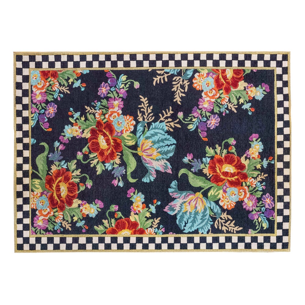 Flower Market Washable Rug mackenzie-childs Panama imagen 1 Flower Market Washable Rug mackenzie-childs Panama imagen 1