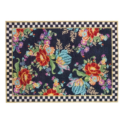 Flower Market 8' x 10' Washable Rug