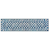Truly Royal Check 2'6" x 10' Washable Runner