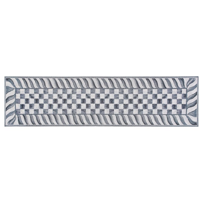 Sterling Check Washable Rug image number 0