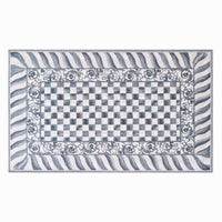 Sterling Check Washable Rug