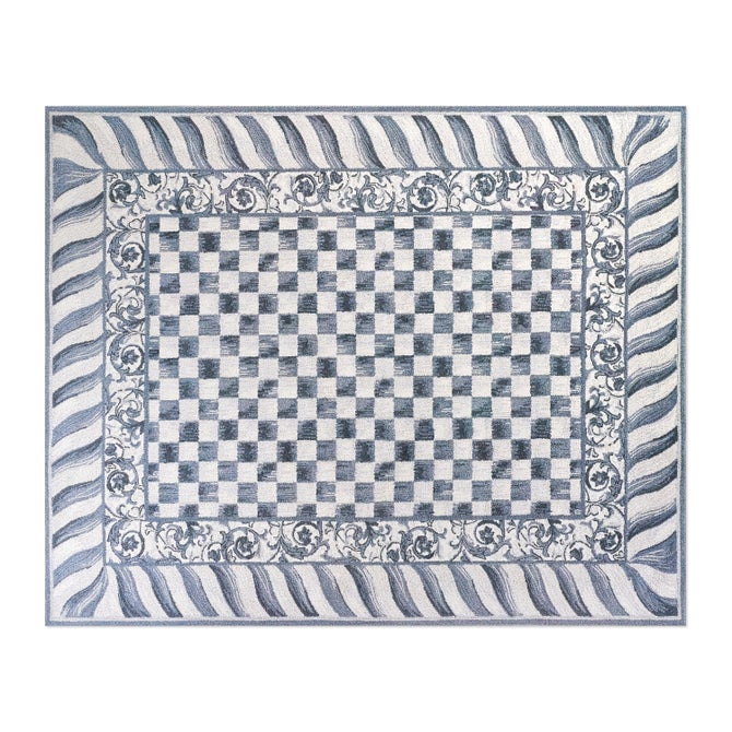 Sterling Check 8' x 10' Washable Rug image number 0