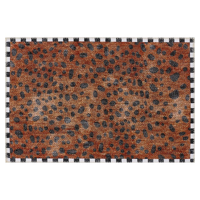 Cheetah Washable Rug image number 1