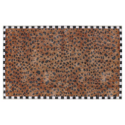 Cheetah 3' x 5' Washable Rug