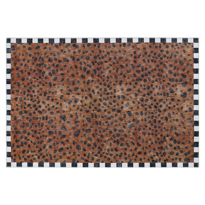 Cheetah Washable Rug image number 3