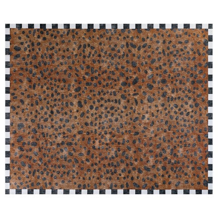 Cheetah 8' x 10' Washable Rug