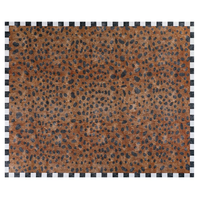 Cheetah Washable Rug image number 5