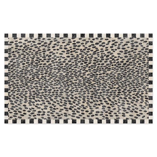 Snow Leopard Washable Rug image number 0