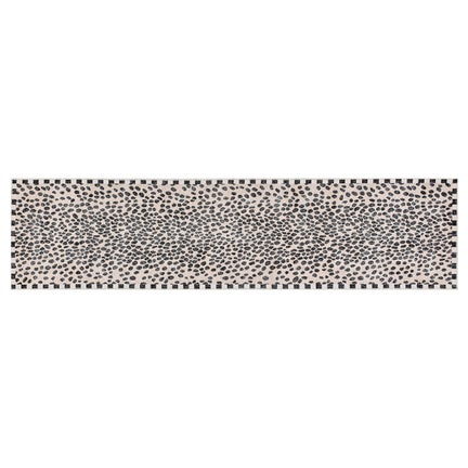 Snow Leopard 2'6" x 10' Washable Runner
