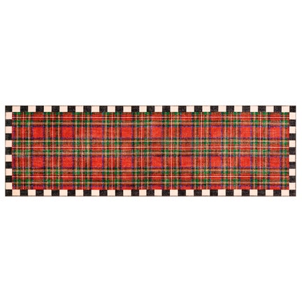 Royal Stewart Tartan Red 2'6" x 8' Washable Runner
