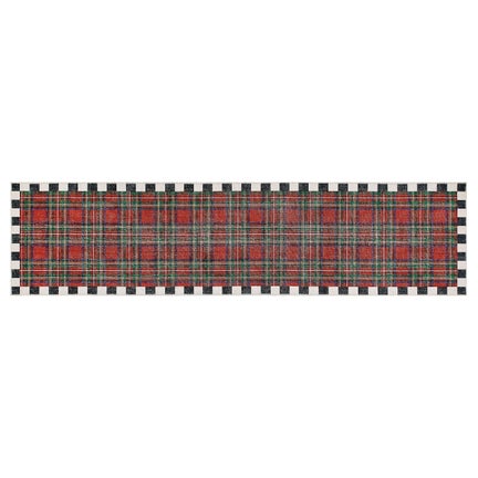 Royal Stewart Tartan Red 2'6" x 10' Washable Runner