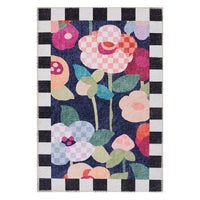 Posie Field 2' x 3' Washable Rug