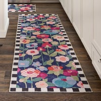 Posie Field 2'6" x 8' Washable Runner