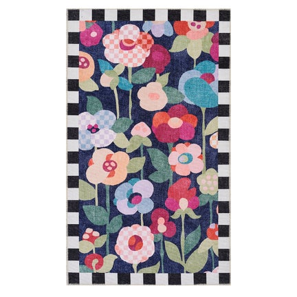 Posie Field 3' x 5' Washable Rug