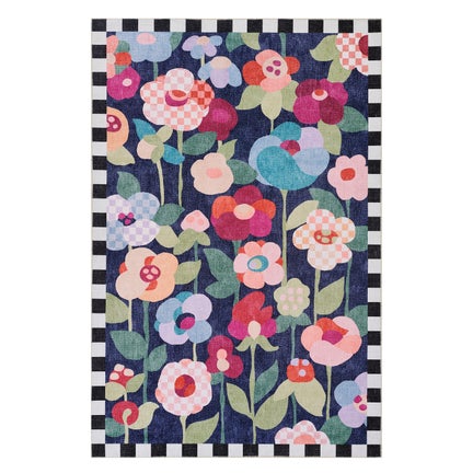 Posie Field 5' x 7'6" Washable Rug