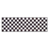 Courtly Checkered Washable Rug