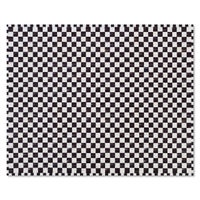 Courtly Checkered Washable Rug