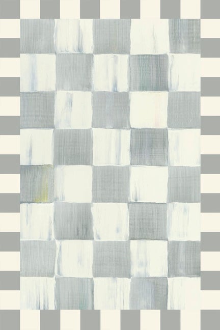 Sterling Checkered 2' x 3' Washable Rug