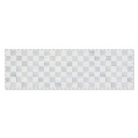 Sterling Checkered Washable Rug