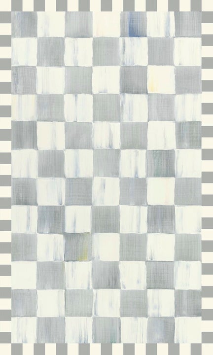 Sterling Checkered 3' x 5' Washable Rug
