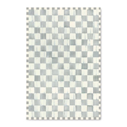 Sterling Checkered 5' x 7'6" Washable Rug