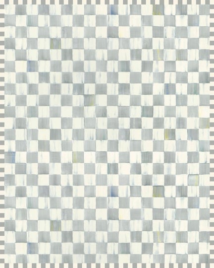 Sterling Checkered 8' x 10' Washable Rug
