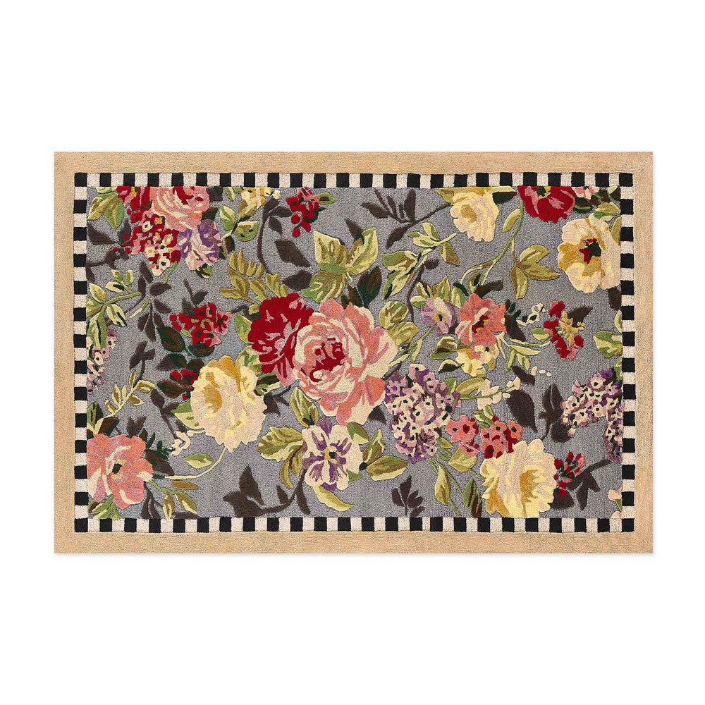Tudor Rose Washable Rug mackenzie-childs Panama imagen 1